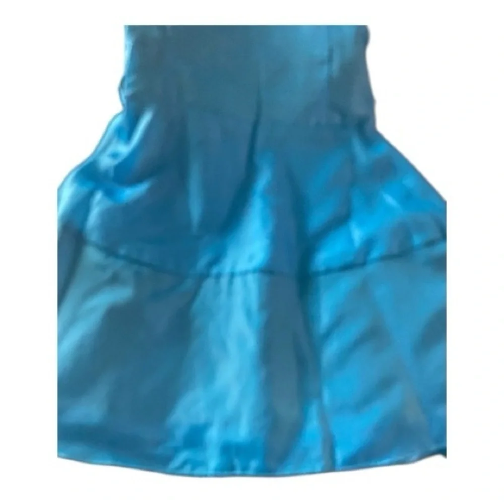 NWOT-JONA MICHELLE-BLUE SHIMMER DRESS-SIZE 7